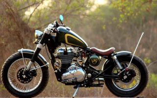 Custom Royal Enfield Motorcycle