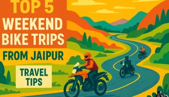 Top 5 Weekend Bike Trips from Jaipur